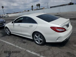 2015 Mercedes-Benz CLS 550 with VIN WDDLJ7DB3FA139093, listed as a Copart auction lot 54435745 with 150,234 mi miles and Clean title. Bid and sale history available at DreamBid. Image 2.
