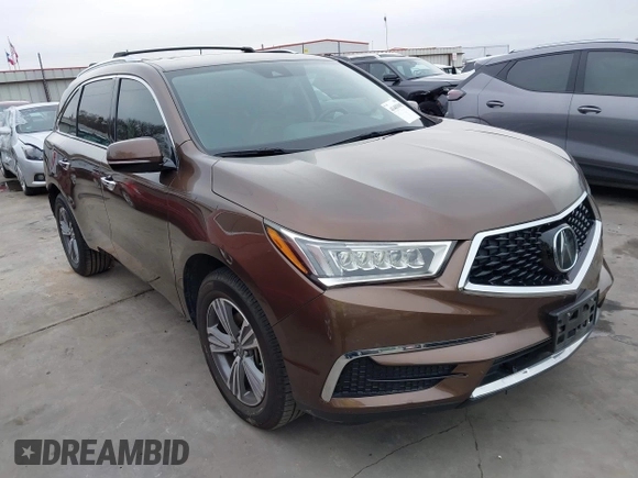2019 Acura MDX with VIN 5J8YD4H37KL028619, listed as a IAAI auction lot 41403005 with 66,106 mi miles. Bid and sale history available at carsss.com. Image 1.