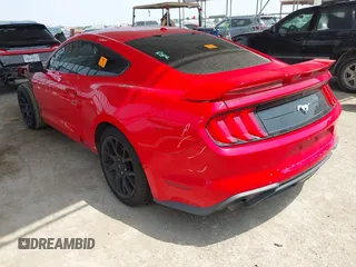 2019 Ford Mustang EcoBoost with VIN 1FA6P8TH9K5134989, listed as a IAAI auction lot 42308232 with 87,138 mi miles and . Bid and sale history available at DreamBid. Image 3.