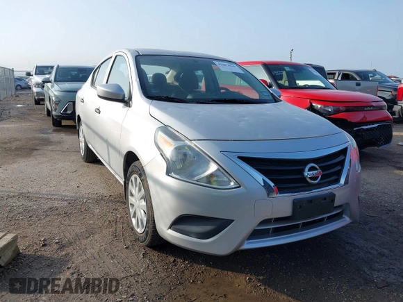 2019 Nissan Versa SV with VIN 3N1CN7APXKL818475, listed as a IAAI auction lot 41887929 with 27,968 mi miles and . Bid and sale history available at DreamBid. Image 1.