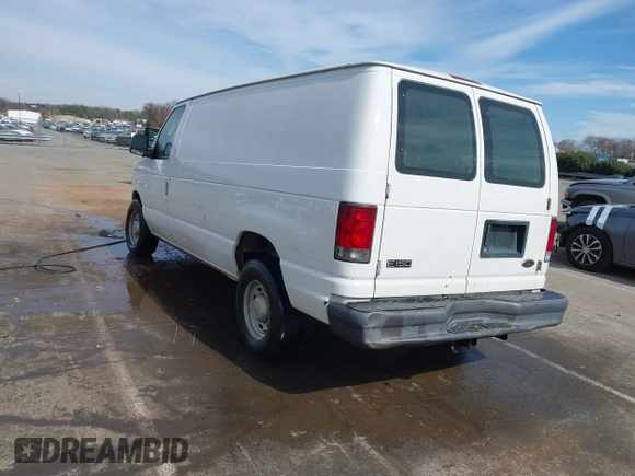 2005 Ford Econoline Cargo with VIN 1FTRE14W45HA10505, listed as a IAAI auction lot 41553982 with 190,357 mi miles and . Bid and sale history available at DreamBid. Image 3.