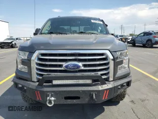 2016 Ford F-150 XLT with VIN 1FTFW1EFXGKF69299, listed as a Copart auction lot 60369425 with 125,205 mi miles and Salvage title. Bid and sale history available at DreamBid. Image 5.