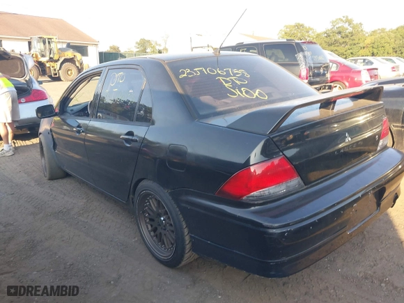 2003 Mitsubishi Lancer ES with VIN JA3AJ26EX3U015276, listed as a IAAI auction lot 37806582 with 181,069 mi miles. Bid and sale history available at carsss.com. Image 3.