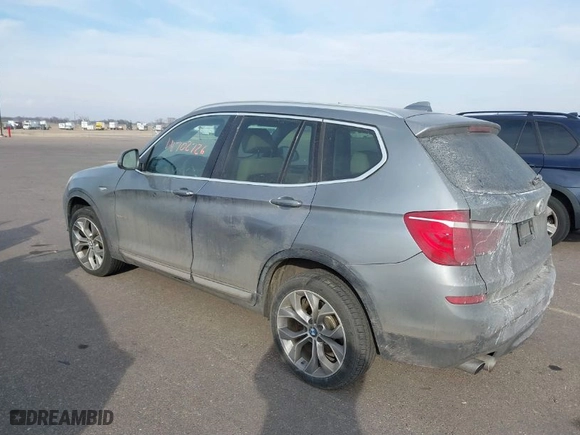 2016 BMW X3 xDrive28i with VIN 5UXWX9C53G0D88404, listed as a IAAI auction lot 41702726 with 102,325 mi miles. Bid and sale history available at carsss.com. Image 3.
