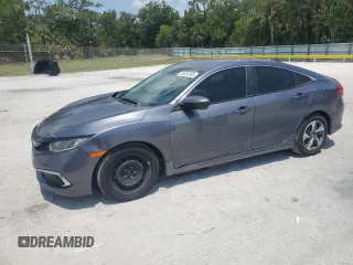 2020 Honda Civic LX z VIN 2HGFC2F66LH581708, wystawiony jako Copart lot #58034345 z przebiegiem 74 551 mil mil oraz Szkody całkowita. Historia ofert i sprzedaży dostępna na DreamBid. Obrazek 1.