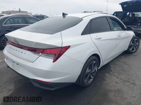 2023 Hyundai Elantra SEL with VIN 5NPLS4AG8PH097908, listed as a IAAI auction lot 42206969 with 42,599 mi miles and . Bid and sale history available at DreamBid. Image 4.