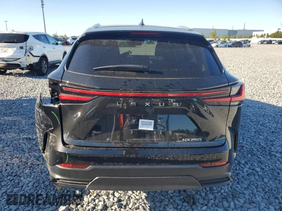 2025 Lexus NX with VIN 2T2ADCAZ0SC017635, listed as a Copart auction lot 49230415 with 6,900 mi miles and Salvage Title. Bid and sale history available at carsss.com. Image 6.