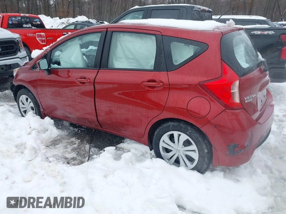 2018 Nissan Note SV with VIN 3N1CE2CP0JL355860, listed as a IAAI auction lot 41566071 with 45,835 mi miles and . Bid and sale history available at DreamBid. Image 3.