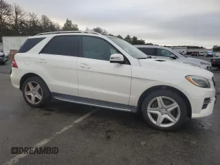 2014 Mercedes-Benz M 550 with VIN 4JGDA7DB2EA290211, listed as a Copart auction lot 73809494 with 123,983 mi miles and Clean Title. Bid and sale history available at DreamBid. Image 4.