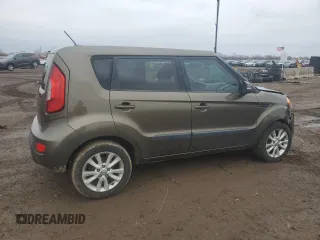 2012 Kia Soul + with VIN KNDJT2A66C7359374, listed as a Copart auction lot 47662235 with 145,627 mi miles and Salvage Title. Bid and sale history available at carsss.com. Image 3.