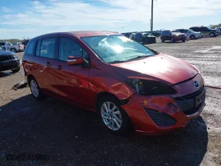 2013 Mazda Mazda5 Sport with VIN JM1CW2BL9D0156249, listed as a IAAI auction lot 41334360 with 63,420 mi miles. Bid and sale history available at carsss.com. Image 1.