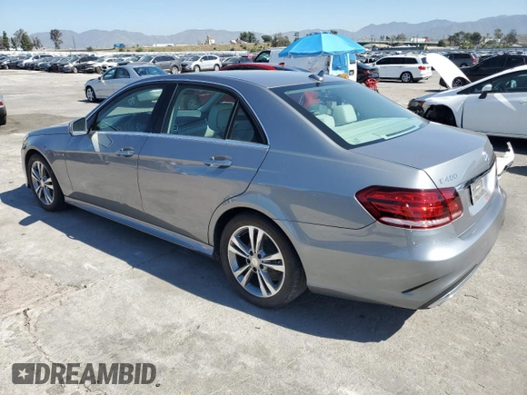 2014 Mercedes-Benz E 400 Sport with VIN WDDHF9FB8EA831607, listed as a Copart auction lot 52544655 with 40,904 mi miles and Clean Title. Bid and sale history available at DreamBid. Image 2.