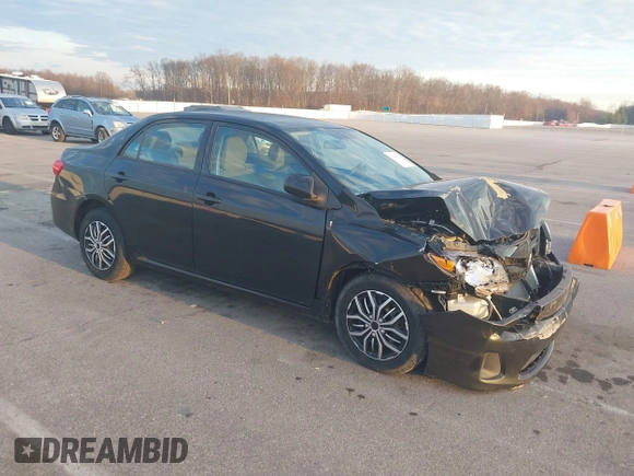 2011 Toyota Corolla L with VIN 2T1BU4EE5BC728852, listed as a IAAI auction lot 41888572 with 1 mi miles. Bid and sale history available at carsss.com. Image 1.