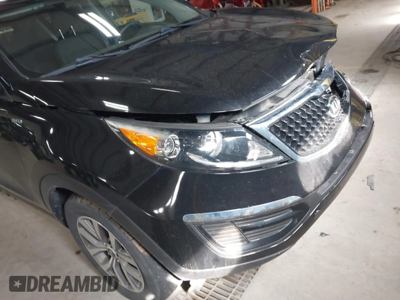 2016 Kia Sportage LX with VIN KNDPBCAC4G7847334, listed as a IAAI auction lot 41822803 with 86,595 mi miles and . Bid and sale history available at carsss.com. Image 6.