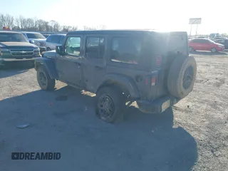 2024 Jeep Wrangler Sport with VIN 1C4PJXKN3RW291391, listed as a IAAI auction lot 41611728 with 17,155 mi miles and . Bid and sale history available at DreamBid. Image 3.