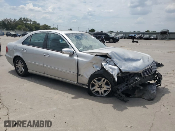 2003 Mercedes-Benz E-Class 3.2L with VIN WDBUF65J43A136441, listed as a Copart auction lot 69109884 with 129,391 mi miles and Salvage Title. Bid and sale history available at carsss.com. Image 4.