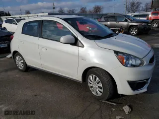 2020 Mitsubishi Mirage ES with VIN ML32A3HJ9LH000866, listed as a Copart auction lot 84034784 with 70,740 mi miles and Salvage Title. Bid and sale history available at carsss.com. Image 4.