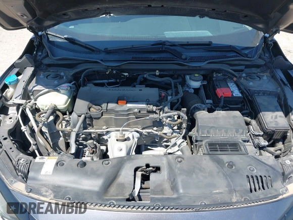 2019 Honda Civic Sedan LX with VIN 19XFC2F63KE025722, listed as a IAAI auction lot 42045594 with 57,290 mi miles. Bid and sale history available at carsss.com. Image 10.