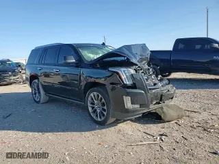 2019 Cadillac Escalade Premium Luxury with VIN 1GYS4CKJ2KR305030, listed as a Copart auction lot 87259514 with 82,101 mi miles and Salvage Title. Bid and sale history available at carsss.com. Image 12.