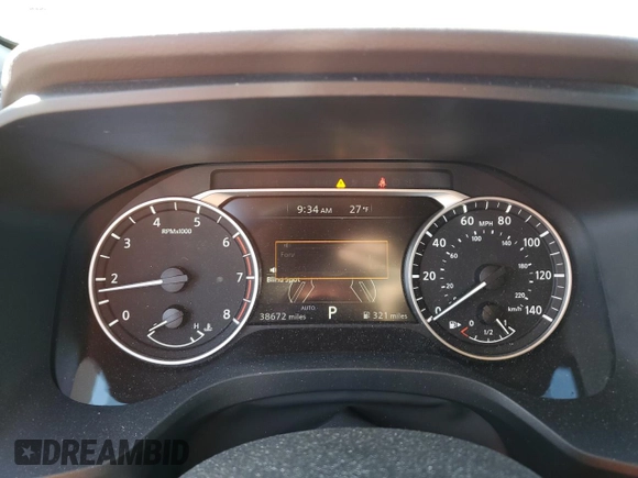 2023 Nissan Rogue S with VIN 5N1BT3AB2PC885260, listed as a Copart auction lot 48821525 with 38,672 mi miles and Salvage title. Bid and sale history available at DreamBid. Image 9.