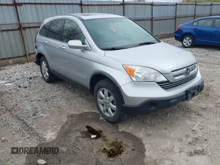 2009 Honda CR-V EX-L with VIN JHLRE487X9C021566, listed as a IAAI auction lot 42008321 with 128,647 mi miles and . Bid and sale history available at carsss.com. Image 1.