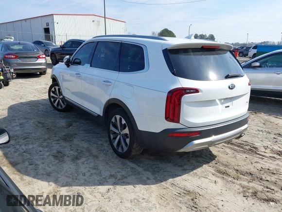 2020 Kia Telluride S with VIN 5XYP64HC2LG005623, listed as a IAAI auction lot 41492269 with 137,147 mi miles and . Bid and sale history available at DreamBid. Image 3.