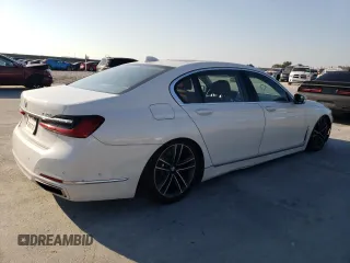 2020 BMW 7 Series 750i xDrive with VIN WBA7U2C02LGM27246, listed as a Copart auction lot 74277984 with 120,790 mi miles and Salvage Title. Bid and sale history available at carsss.com. Image 3.