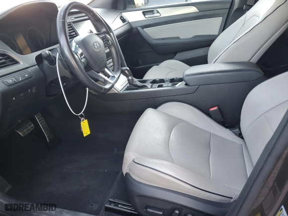 2015 Hyundai Sonata 2.0T Limited with VIN 5NPE34AB4FH177974, listed as a Copart auction lot 82523504 with 103,486 mi miles and Clean Title. Bid and sale history available at carsss.com. Image 7.