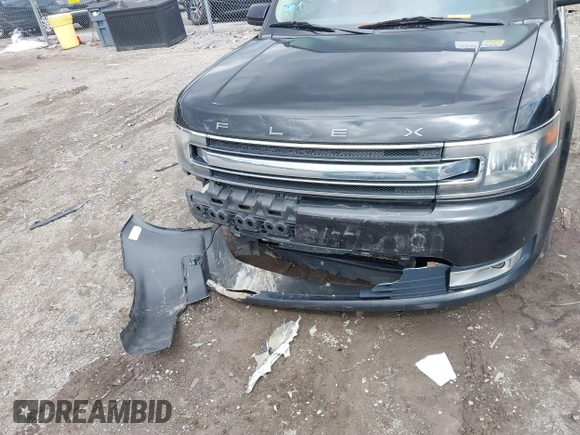 2013 Ford Flex SEL with VIN 2FMHK6C89DBD35498, listed as a IAAI auction lot 41869515 with 147,684 mi miles. Bid and sale history available at carsss.com. Image 6.