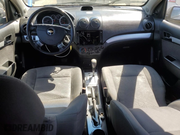 2011 Chevrolet Aveo 1LT with VIN KL1TD5DE3BB233485, listed as a Copart auction lot 57986335 with 167,872 mi miles and Salvage title. Bid and sale history available at DreamBid. Image 8.