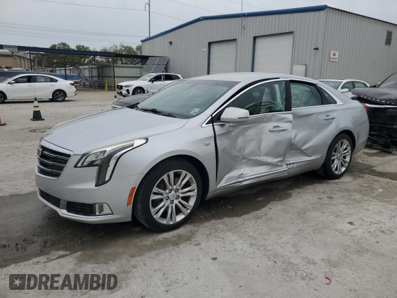 2018 Cadillac XTS Luxury with VIN 2G61M5S38J9166127, listed as a Copart auction lot 50386775 with 105,114 mi miles and Salvage Title. Bid and sale history available at carsss.com. Image 1.