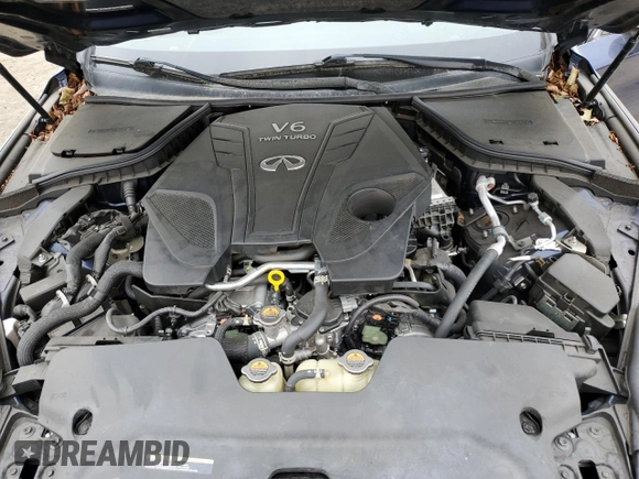 2021 Infiniti Q50 Luxe with VIN JN1EV7BP1MM705868, listed as a Copart auction lot 60127235 with 45,804 mi miles and Salvage title. Bid and sale history available at DreamBid. Image 11.
