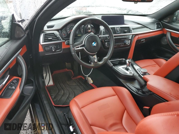 2018 BMW M4 with VIN WBS4Y9C50JAG66739, listed as a Copart auction lot 63795104 with 19,388 mi miles and Salvage Title. Bid and sale history available at carsss.com. Image 8.