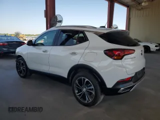 2021 Buick Encore GX Essence with VIN KL4MMFSL6MB154782, listed as a Copart auction lot 53118225 with 112,794 mi miles and Clean title. Bid and sale history available at DreamBid. Image 2.
