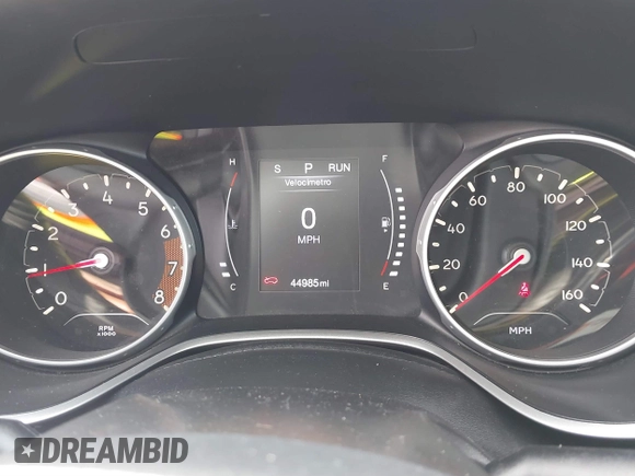 2018 Jeep Compass Latitude with VIN 3C4NJCBB1JT469511, listed as a IAAI auction lot 41609600 with 44,985 mi miles and . Bid and sale history available at carsss.com. Image 7.