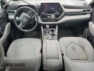 2020 Toyota Highlander L with VIN 5TDCZRAH2LS507172, listed as a Copart auction lot 51814455 with 46,827 mi miles and Salvage title. Bid and sale history available at DreamBid. Image 8.