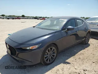 2019 Mazda Mazda3 Hatchback with VIN JM1BPAJM7K1140345, listed as a Copart auction lot 68376284 with 49,170 mi miles and Salvage Title. Bid and sale history available at carsss.com. Image 1.