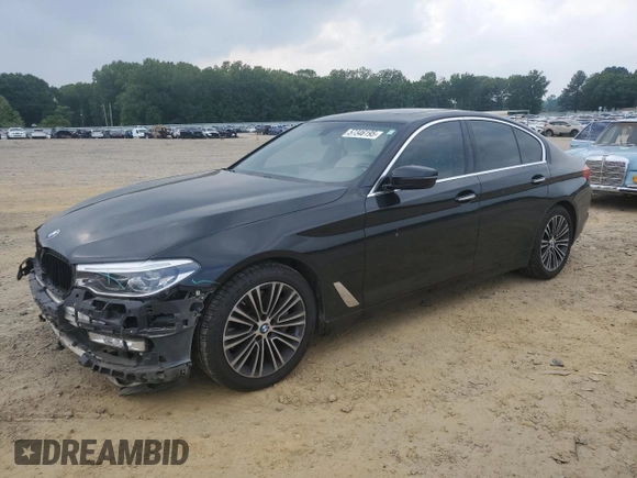 2017 BMW 5 Series 540i with VIN WBAJE5C31HG915206, listed as a Copart auction lot 57346195 with 84,427 mi miles and Salvage title. Bid and sale history available at DreamBid. Image 1.
