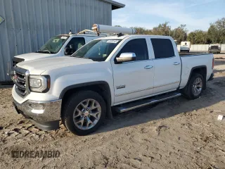 2017 GMC Sierra 1500 SLT with VIN 3GTP1NEC4HG504974, listed as a Copart auction lot 42999145 with 99,342 mi miles and Salvage title. Bid and sale history available at DreamBid. Image 1.