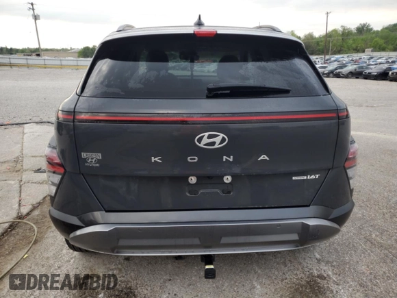 2024 Hyundai Kona Limited with VIN KM8HECA32RU172868, listed as a Copart auction lot 54697065 with 4,986 mi miles and Salvage title. Bid and sale history available at DreamBid. Image 6.