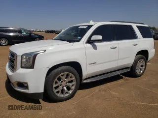 2016 GMC Yukon SLT with VIN 1GKS2BKC4GR270008, listed as a Copart auction lot 48519255 with 0 mi miles and Salvage Title. Bid and sale history available at carsss.com. Image 1.