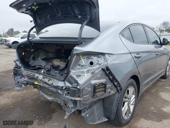 2019 Hyundai Elantra SEL with VIN KMHD84LF1KU816854, listed as a IAAI auction lot 41648387 with 55,070 mi miles. Bid and sale history available at carsss.com. Image 6.
