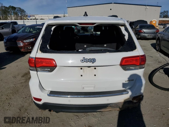 2014 Jeep Grand Cherokee Limited with VIN 1C4RJEBT4EC353517, listed as a Copart auction lot 81215424 with 177,098 mi miles and Salvage Title. Bid and sale history available at DreamBid. Image 6.