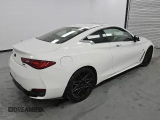 2017 Infiniti Q60 2.0t with VIN JN1CV7ELXHM320296, listed as a Copart auction lot 49818345 with 128,490 mi miles and Clean Title. Bid and sale history available at DreamBid. Image 3.