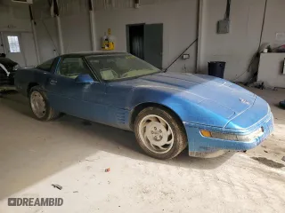 1992 Chevrolet Corvette with VIN 1G1YY23PXN5118138, listed as a Copart auction lot 47565185 with 0 mi miles and Salvage Title. Bid and sale history available at carsss.com. Image 4.
