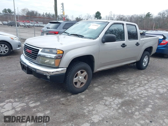 2006 GMC Canyon SLE1 with VIN 1GTDT136568152929, listed as a IAAI auction lot 41299096 with 233,704 mi miles. Bid and sale history available at carsss.com. Image 2.