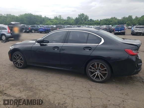 2019 BMW 3 Series 330i xDrive with VIN WBA5R7C52KAJ85867, listed as a Copart auction lot 60107965 with 68,464 mi miles and Salvage title. Bid and sale history available at DreamBid. Image 2.