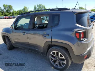 2016 Jeep Renegade Latitude with VIN ZACCJABW7GPD39019, listed as a Copart auction lot 71402474 with 136,390 mi miles and Non Repairable. Bid and sale history available at DreamBid. Image 2.