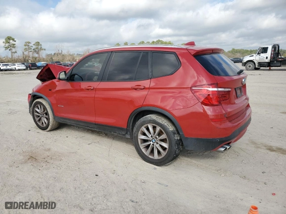2015 BMW X3 xDrive28i with VIN 5UXWX9C52F0D58230, listed as a Copart auction lot 44201265 with 128,763 mi miles and Clean Title. Bid and sale history available at carsss.com. Image 2.