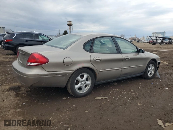 2004 Ford Taurus SES with VIN 1FAFP55S24G130538, listed as a Copart auction lot 50516485 with 129,375 mi miles and Salvage Title. Bid and sale history available at DreamBid. Image 3.